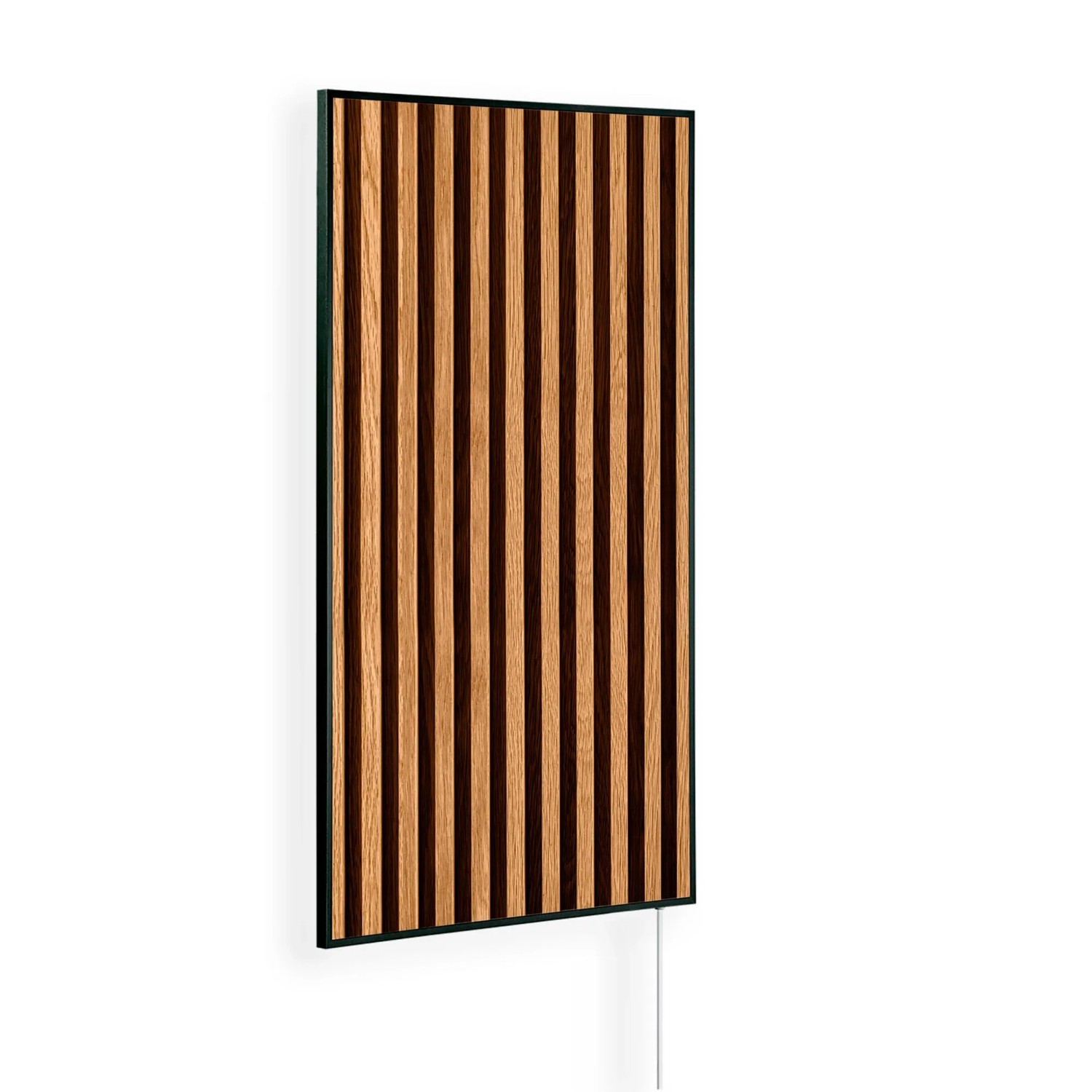 Könighaus Infrarotheizung Holzpaneel Ambient Edition 450 W Schwarz