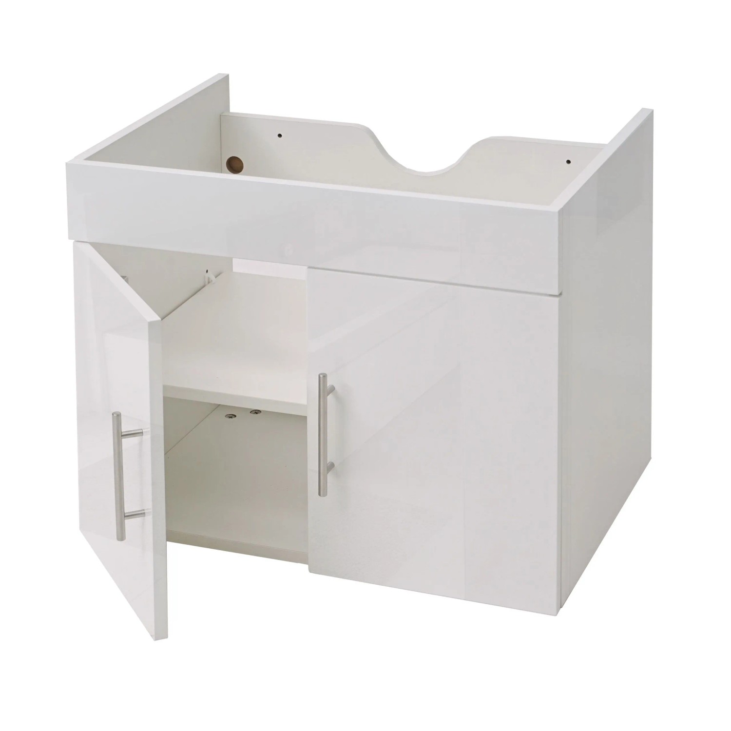 MCW Waschbeckenunterschrank D16 60cm Weiß