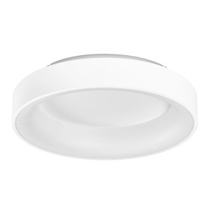 Weiße, runde Ledvance Sun@Home Smart+ Deckenleuchte, Ø 45 cm. Smarte Leuchte für besseres Wohlbefinden.