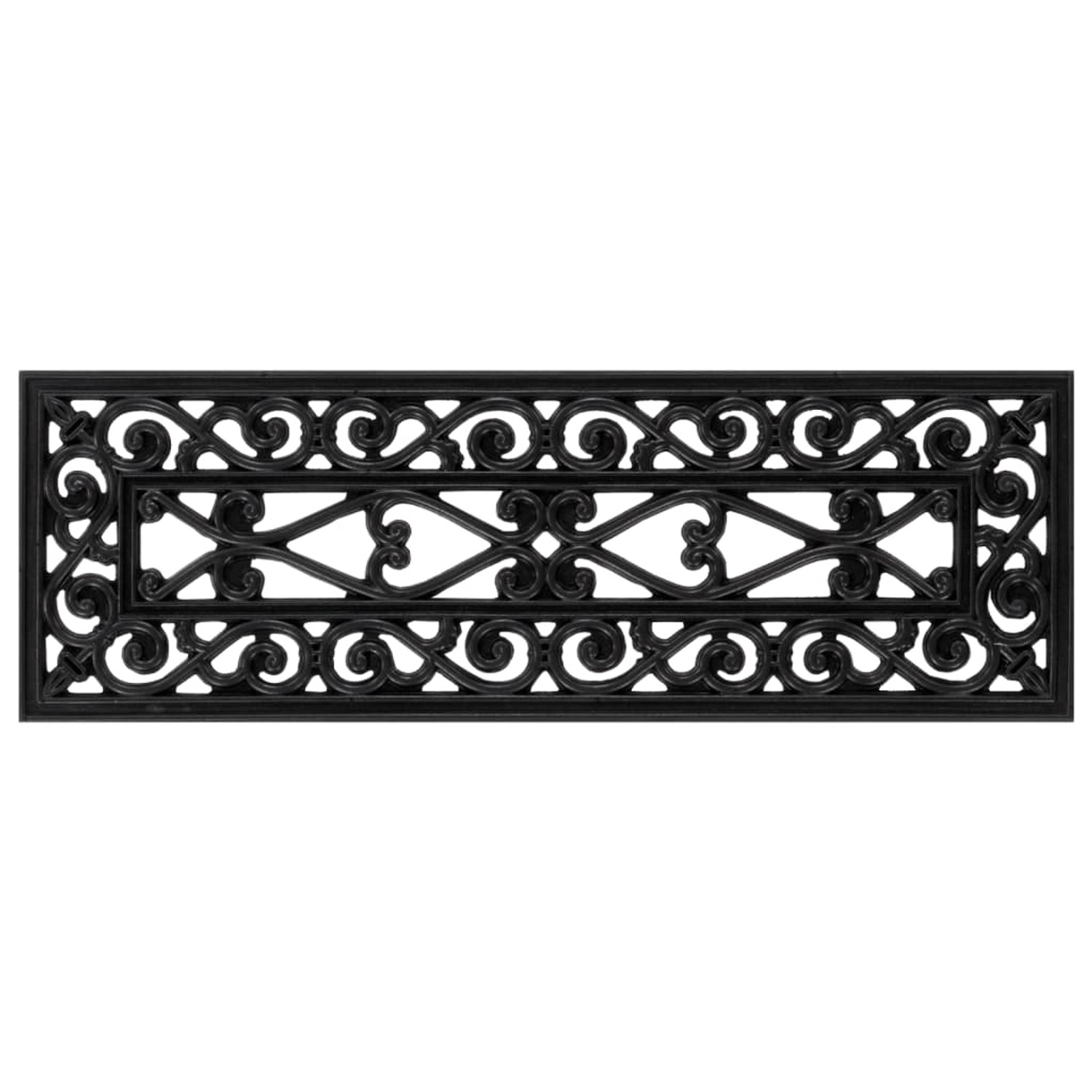 vidaXL Stufenmatten 10 Stk 25x75 cm Gummi 155629 günstig online kaufen