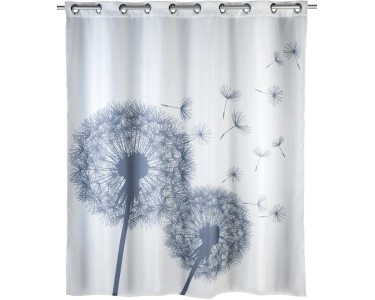 Duschvorhang 200x200 Cm – Wasserabweisend, Schimmelresistent, Mit Gewichtetem Saum (Rosa Schleife)