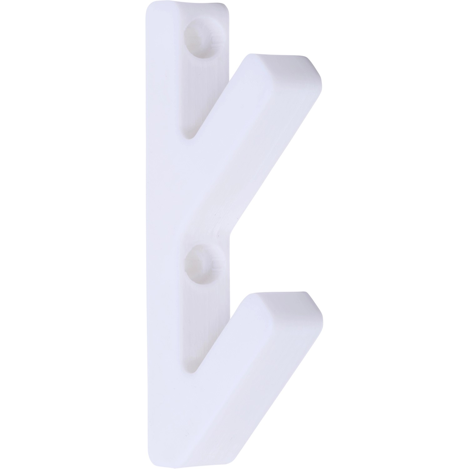 Denpanels 3D Haken für Akustikpaneele Weiß 2 Stück
