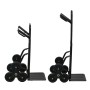 PROREGAL Treppensackkarre ODIN, All Black, 200kg Tragkraft, Hartgummi-Räder.