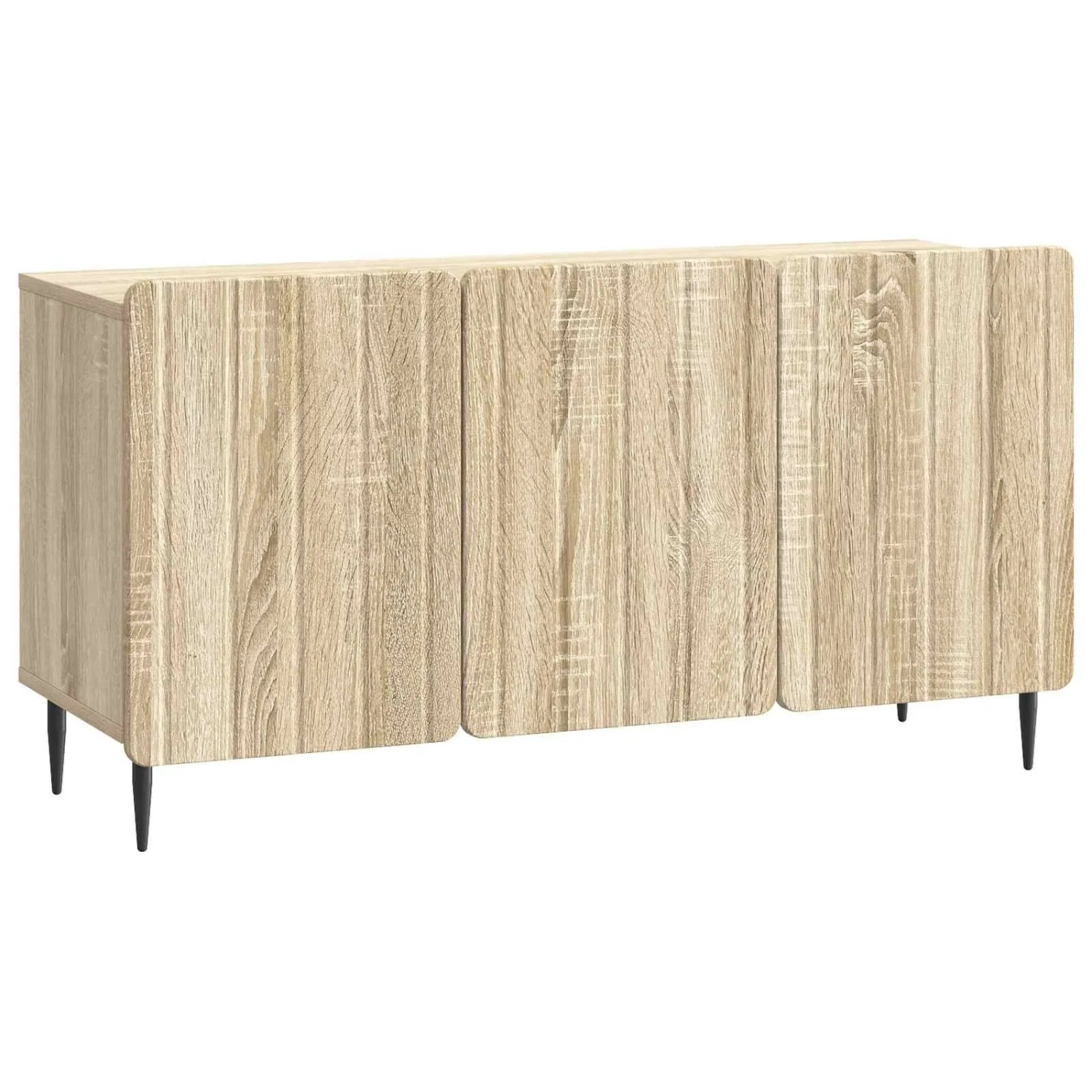 vidaXL TV-Schränk Sonoma-Eiche 99 x 34,5 x 52 cm Holzwerkstoff 894487