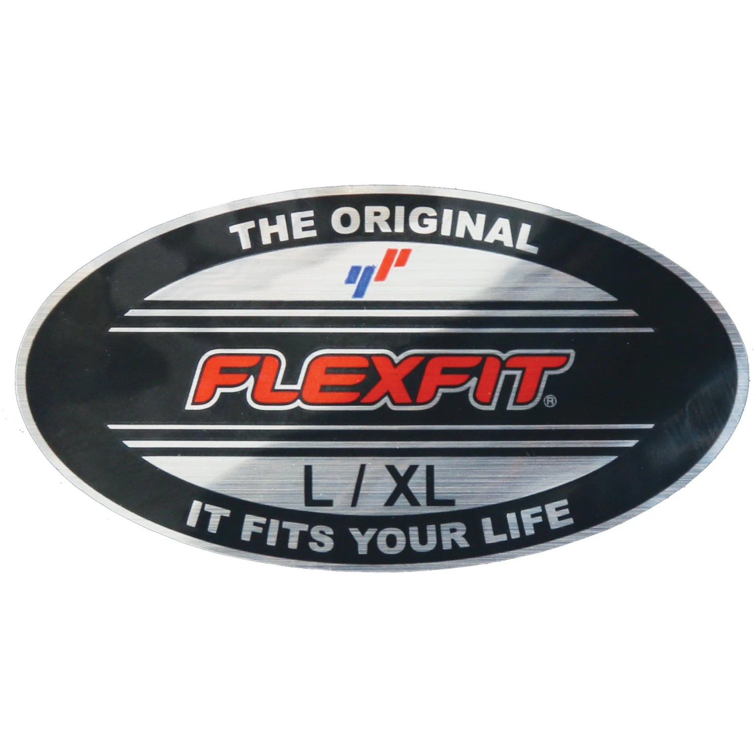 Cat Flexfit Kappe, schwarze Arbeitskleidung mit Logo, Größe S/M.