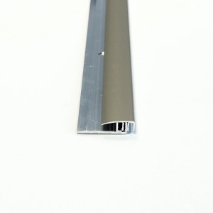 Abschlussprofil Expert, Edelstahl, 10x20mm, 2500mm Länge für Laminat & Parkett.