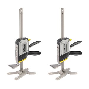Stanley Fatmax TradeLift Doppelpack: Einhand-Montagewerkzeug für Maurer- und Fliesenlegerarbeiten.