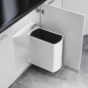 HAILO Abfallsammler Mülleimer Uno 18L Weiß 3418001