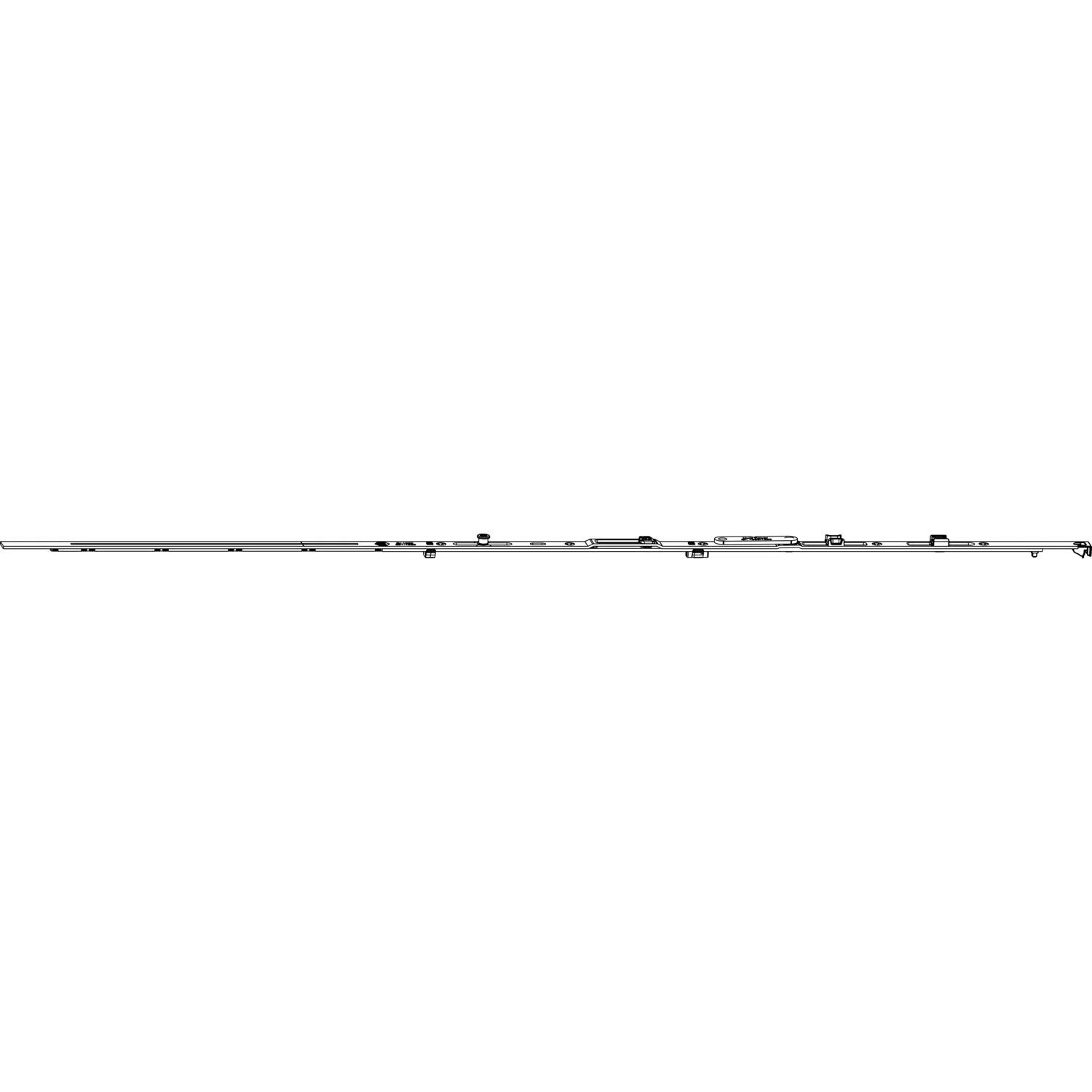 Macomm Scherenstulp Power Größe 1300 Flügelfalzbreite 1051-1300mm Silber