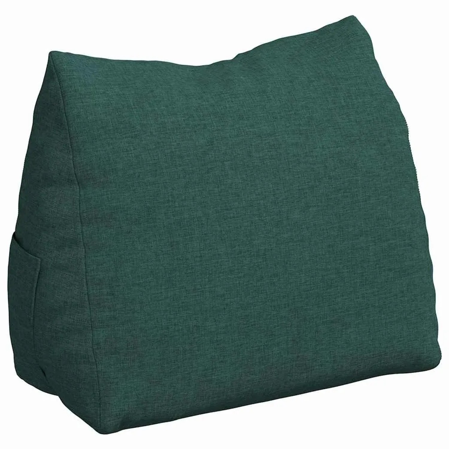 vidaXL Rückenkissen Dunkelgrün 45 x 20 x 35 cm Stoff 42015007