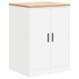 vidaXL Garagen-Aufbewahrungsschrank Weiß 60x51x85 cm Massivholz Kiefer 860571