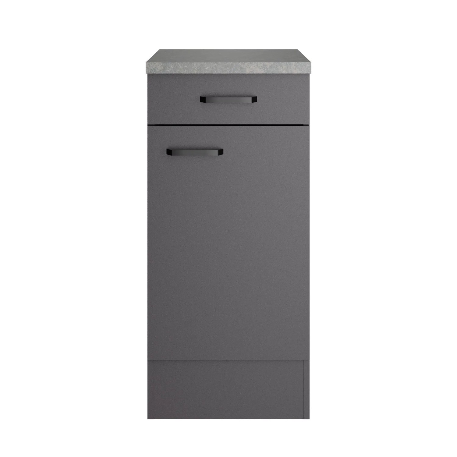 OPTIFIT Unterschrank Kiel420 40 x 88 x 60 cm Anthrazit Matt