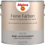 Alpina Feine Farben Nebel im November, mittelgraue Wandfarbe, 2,5 l Dose.
