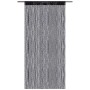 Schwarzer Fadenvorhang 90x200 cm als Gardine oder Raumteiler.