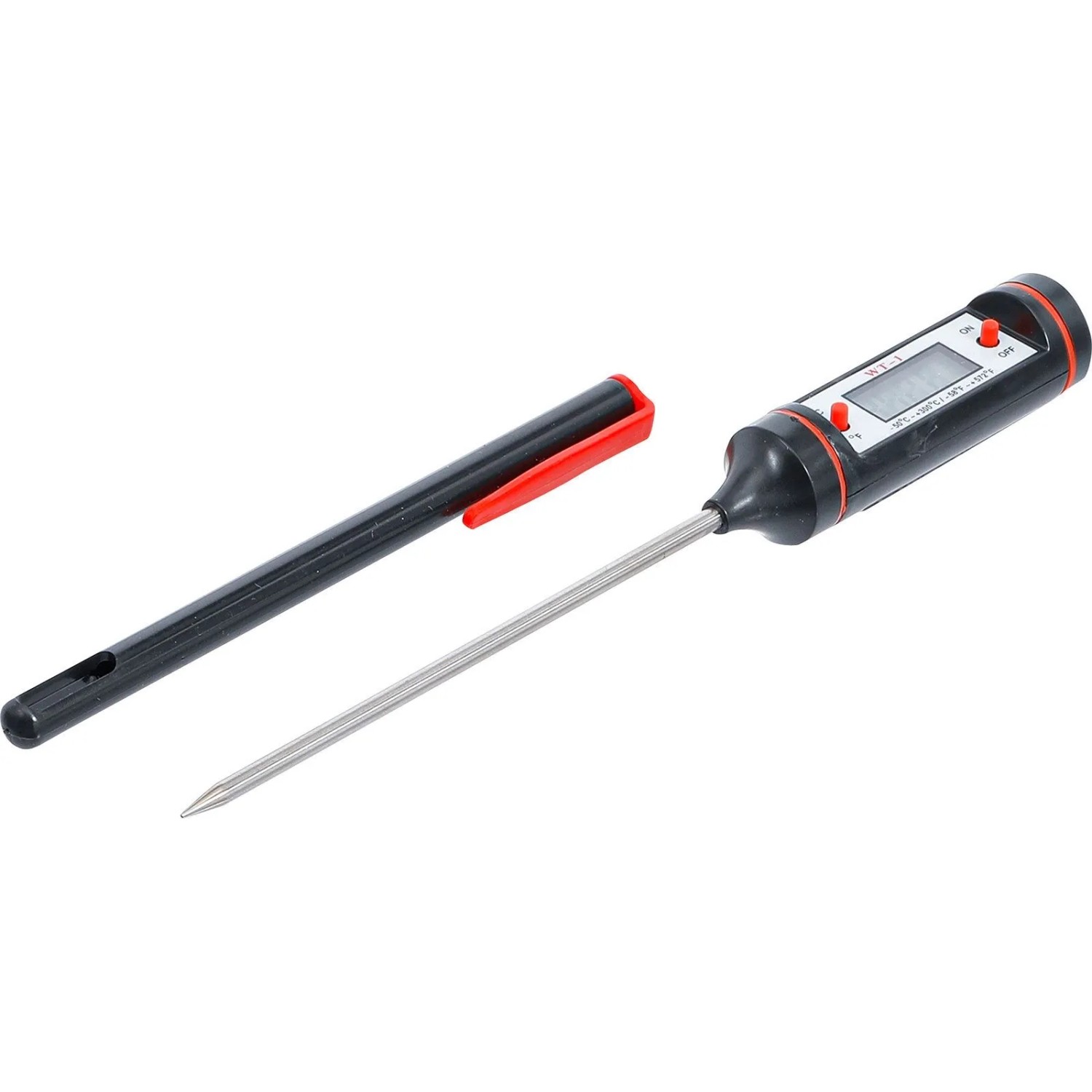 BGS Digital Thermometer Mit Edelstahl Messsonde 8714