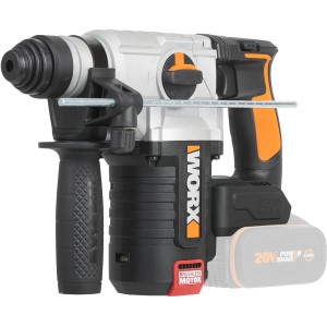 Worx Bohrhammer WX380.9 mit Tiefenanschlag, ideal zum Bohren in Stein und Beton.