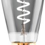 E27 LED-Leuchtmittel in Glühlampenform, 4W, warmweiß, mit sichtbarem Glühfaden.