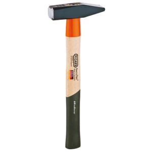 Picard Schlosserhammer SecuTec® 500g mit Hickory Stiel, schwarzer Hammerkopf. Werkzeug für Handwerker.