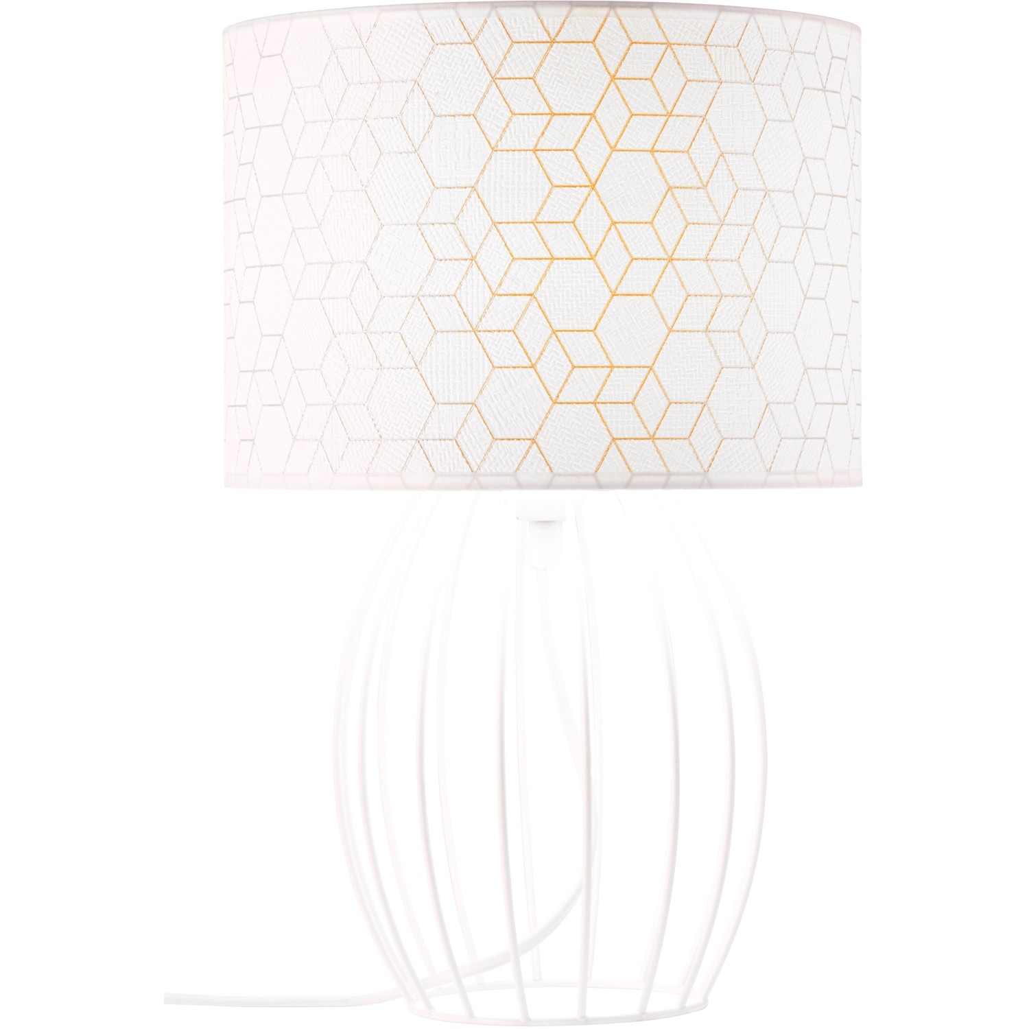 Brilliant Tischlampe Galance Weiß 37,5 cm hoch kaufen bei OBI | Tischlampen