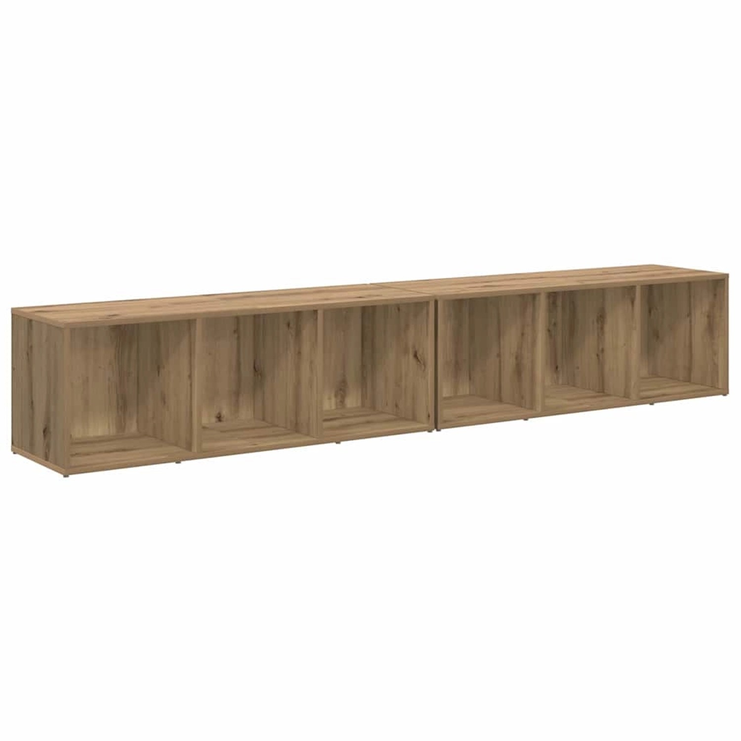 vidaXL TV-Schrank-Set Artisan-Eiche Holzwerkstoff 3393551 günstig online kaufen
