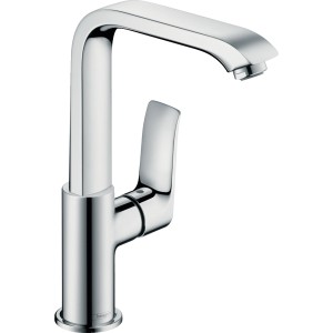Hansgrohe Metris 230 Waschtischarmatur mit Ablaufgarnitur, Chrom.