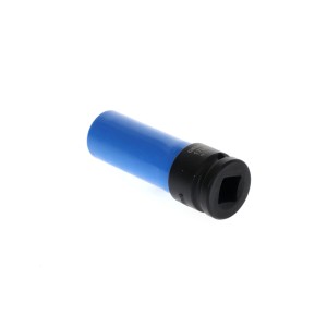 Gedore Kraftschraubereinsatz R63041716, 17 mm, mit blauer Schonhülse für felgenschonenden Reifenwechsel.