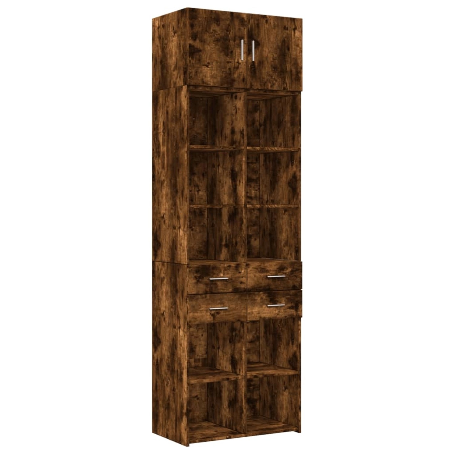 vidaXL Hochschrank Räuchereiche 70x42,5x225 cm Holzwerkstoff 3281340 günstig online kaufen