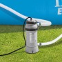 Elektrische Pool Heizung für Aufstellpools bis 15.000 l, mit Thermometer und 32 mm Anschluss.