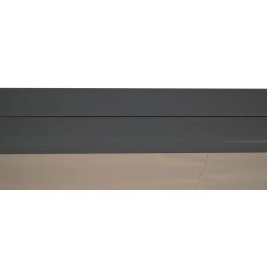 MCW Kassettenmarkise, 4,5x3m, creme/anthrazit. Vollkassette schützt den Stoff.