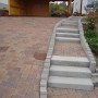 EHL Blockstufe Grau, 75x35x15 cm, für Treppen im Außenbereich. Glatte Betonoberfläche.