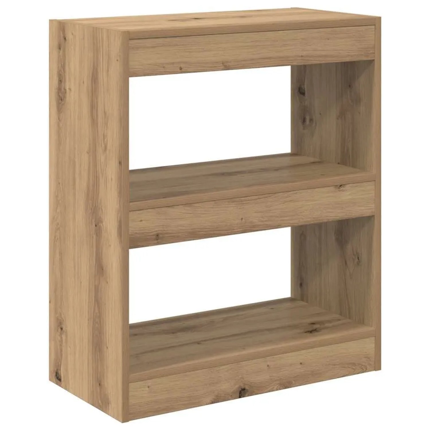 vidaXL Bücherregal Artisan-Eiche 60 x 30 x 72 cm Holzwerkstoff 880457 günstig online kaufen