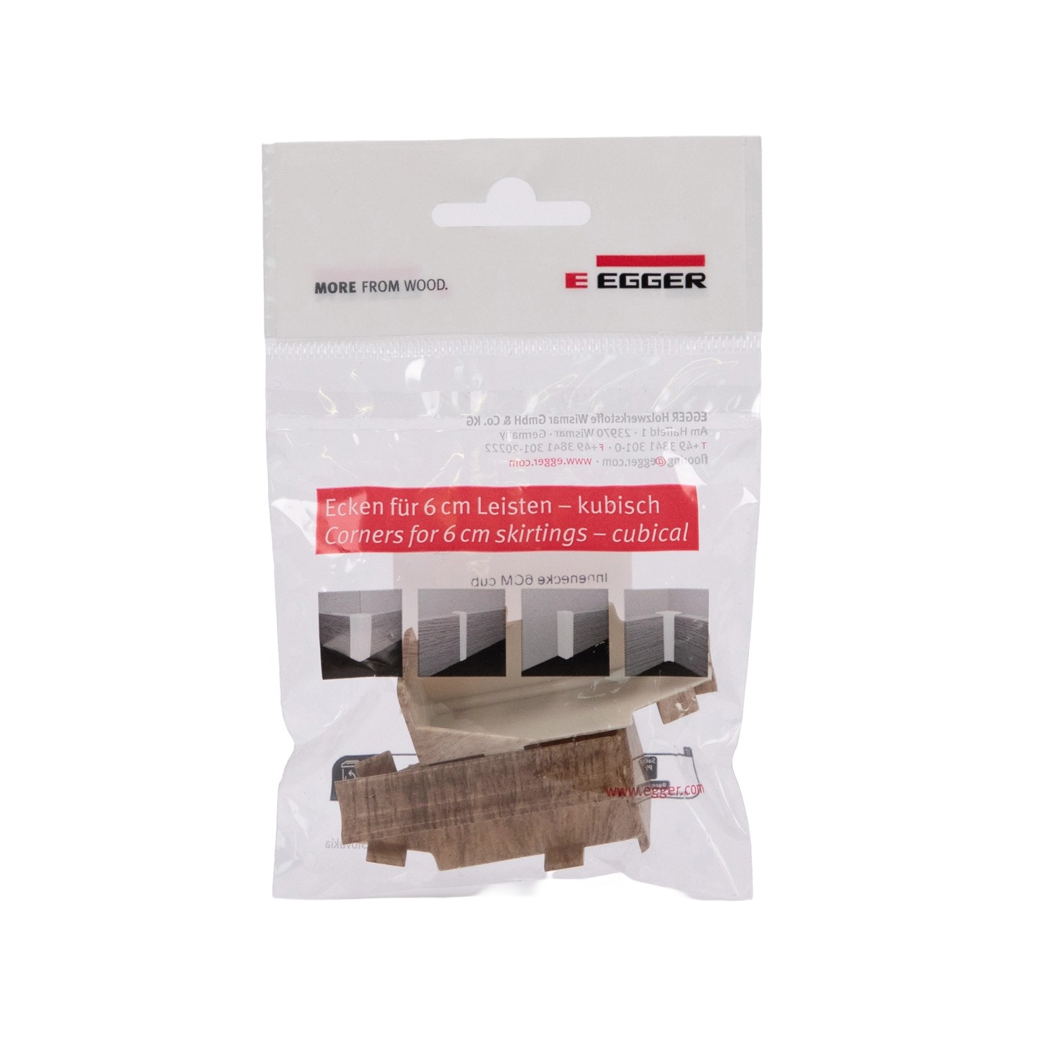 Egger Innenecke Kubisch 6 cm Eiche Beige 2 Stück günstig online kaufen