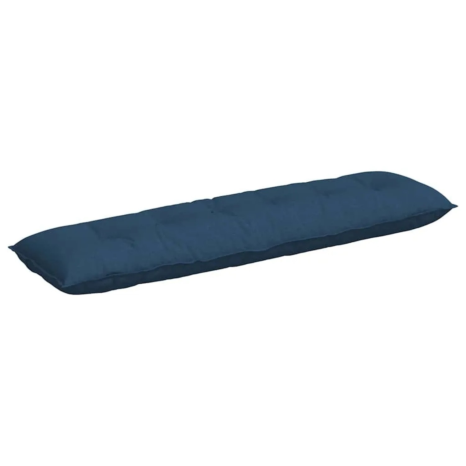 vidaXL Rückenkissen Blau 180 x 19 x 50 cm Stoff 42014924
