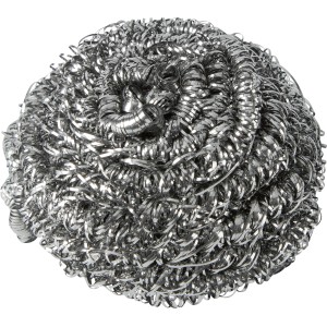 Edelstahl-Topfreiniger, 3er-Set, aus rostfreiem Edelstahl für die Reinigung von Töpfen und Pfannen.