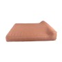 Aufblasbare Best Doppelliege Alcudia in Terracotta, ideal für Garten und Terrasse.