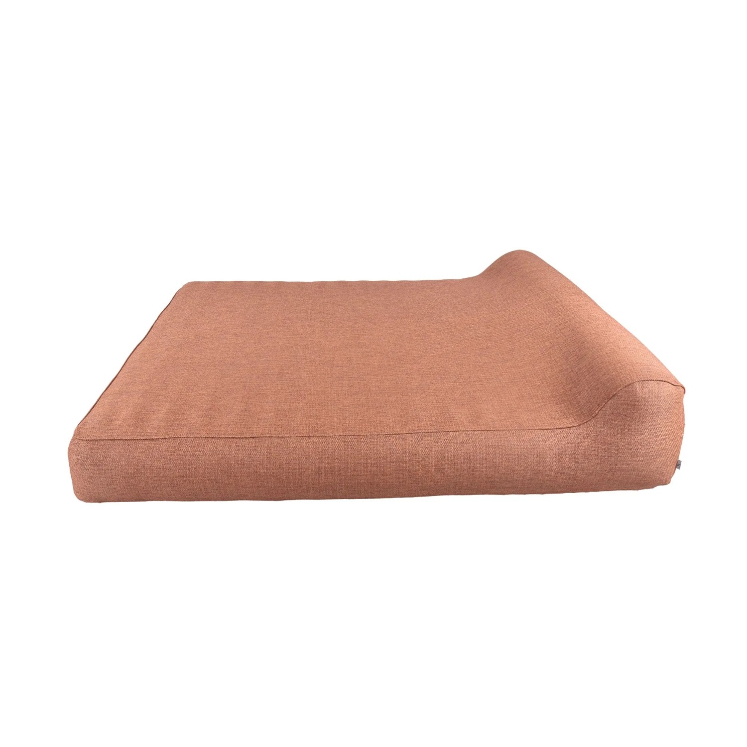 Aufblasbare Best Doppelliege Alcudia in Terracotta, ideal für Garten und Terrasse.