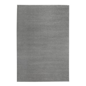 Andiamo Teppich Jerez, 67x140 cm, hellgrau. Moderner, unifarbener Teppich für Wohnräume.