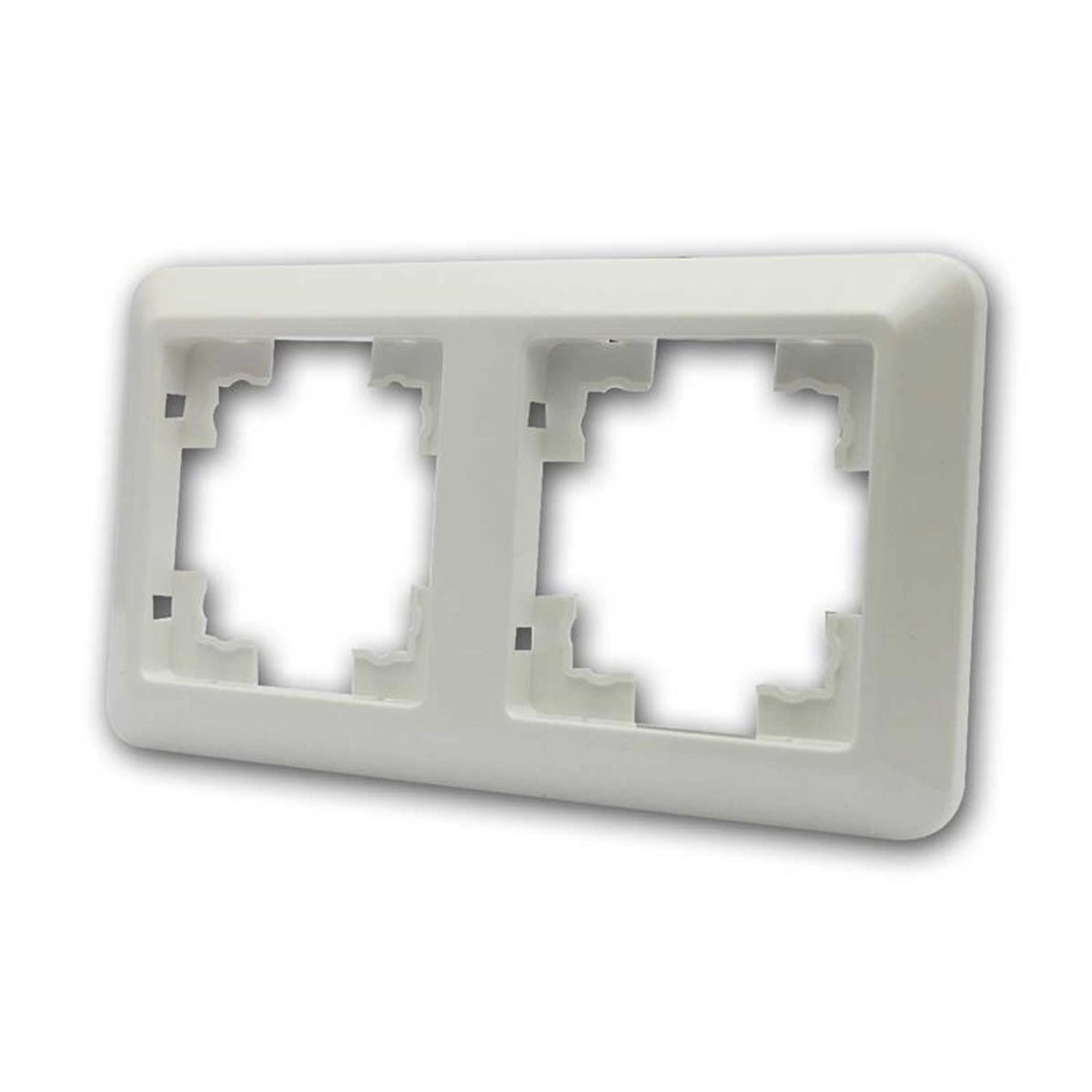 McPower CUP Rahmen 2-Fach Weiß Zweifachrahmen günstig online kaufen