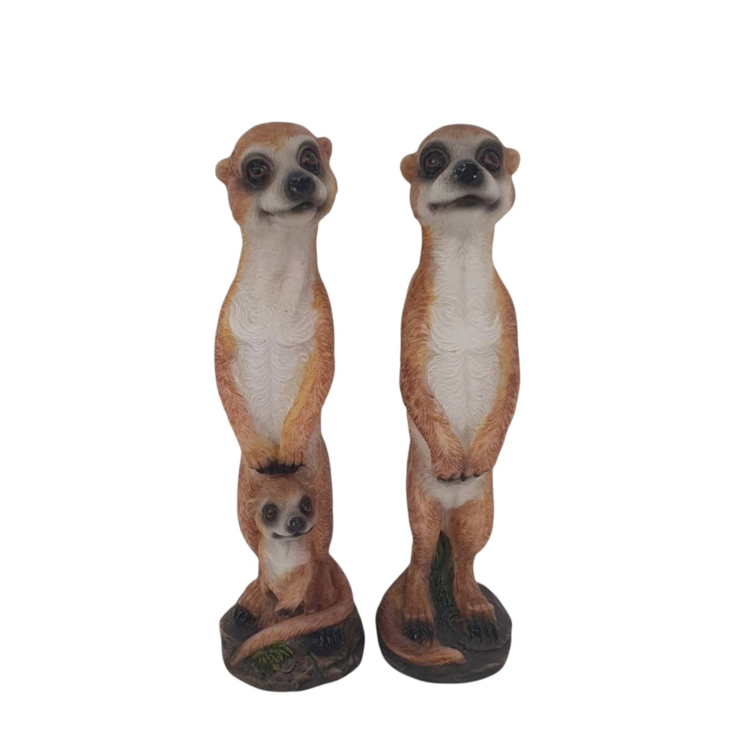 Dekofigur Erdmännchen 2-fach Sortiert 21 cm