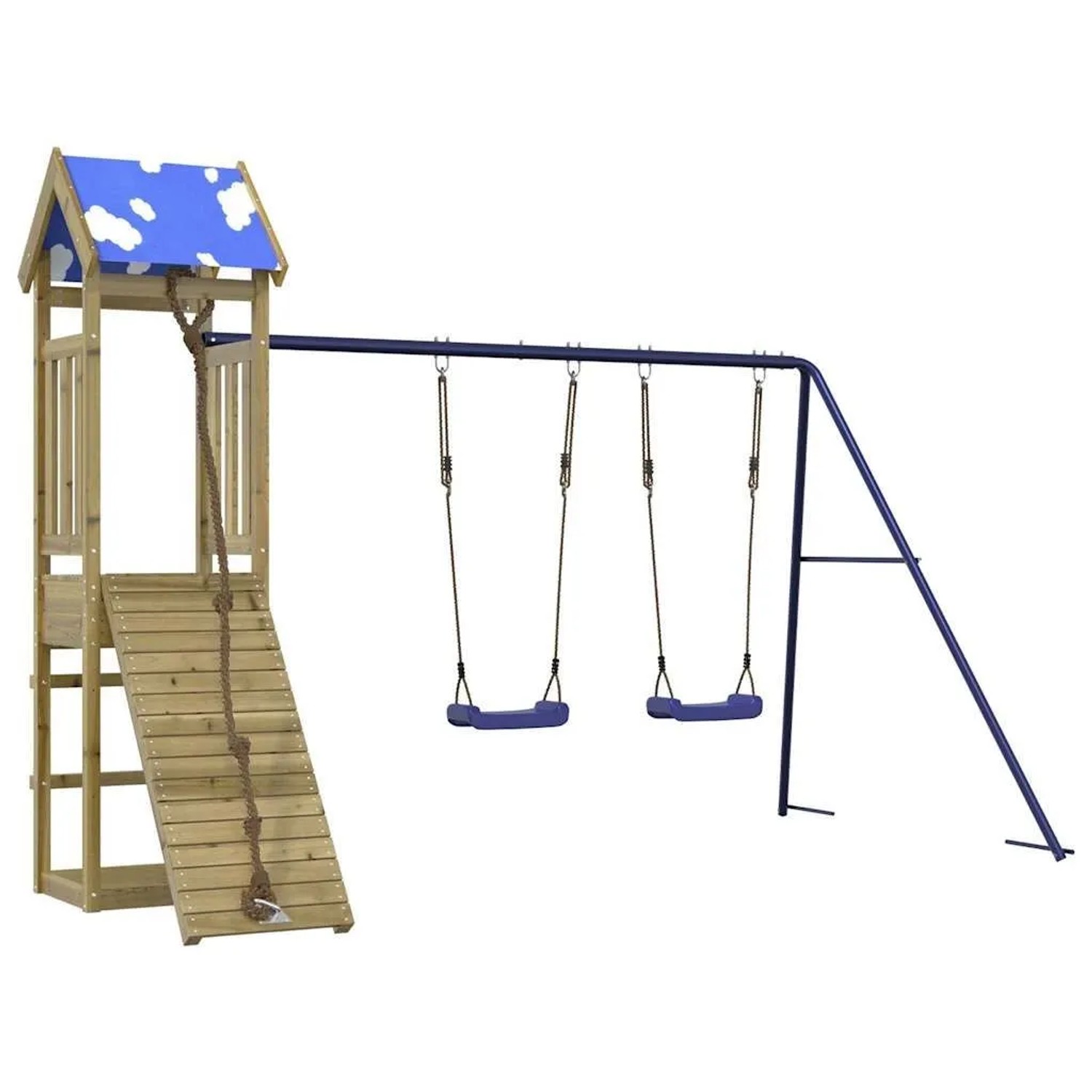 vidaXL Spielturm Imprägniertes Kiefernholz 3278952