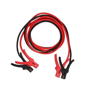 Apa Starthilfekabel Alu-Star mit roten und schwarzen Kabeln und isolierten Polzangen.