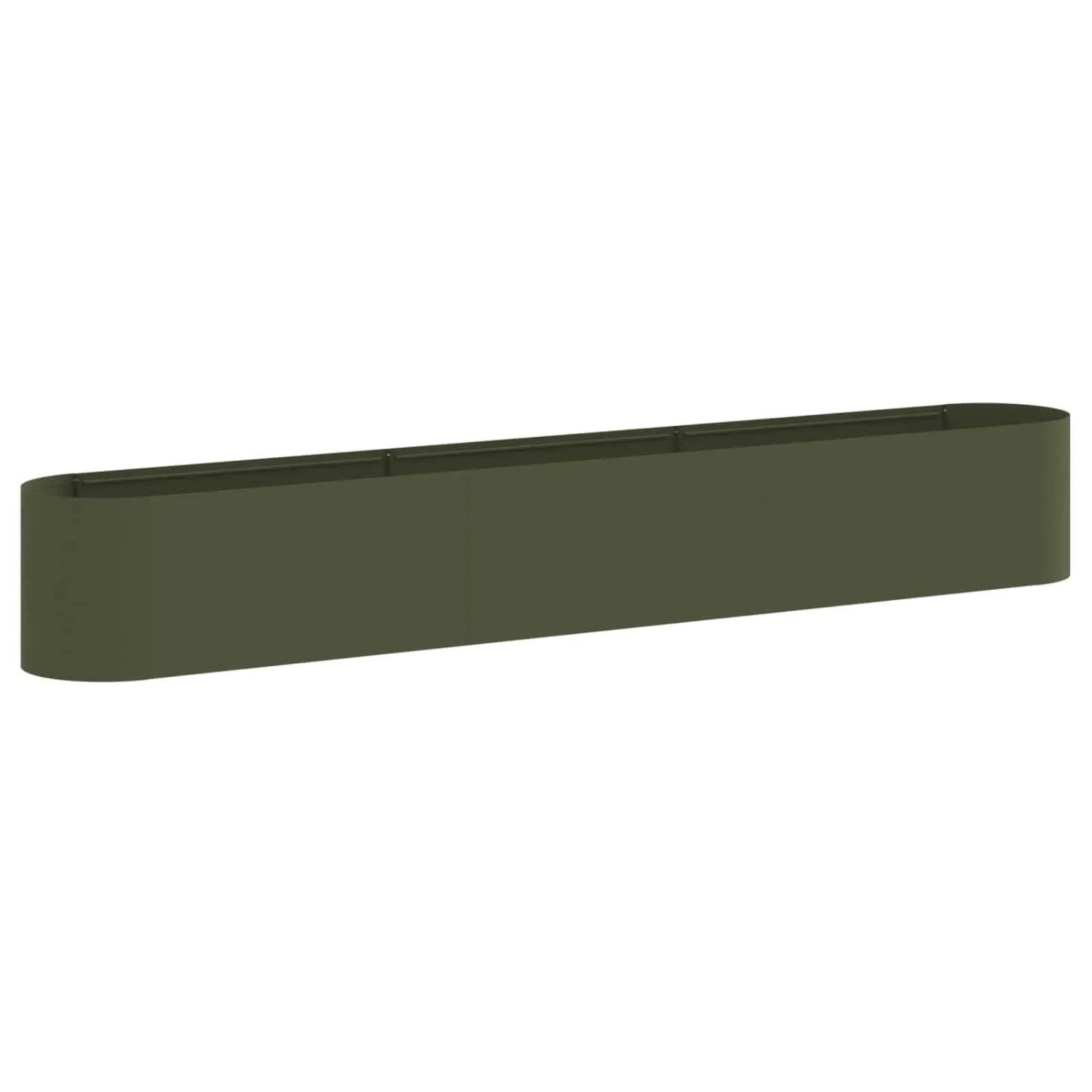 vidaXL Hochbeet im Garten Olive Grün 280 x 40 x 40 cm 8011701