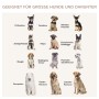 PawHut Hundekäfig Hundebox Innen Dunkelwalnuss Weiß 106 x 60 x 76 cm_3