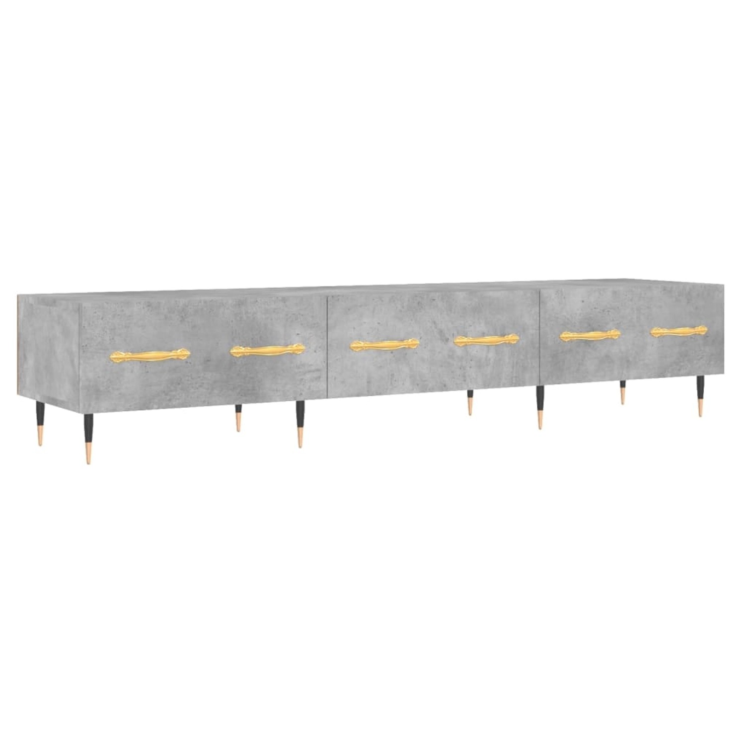 VidaXL TV-Schrank Schwarz 102x36x50 cm Holzwerkstoff  Modell 3 günstig online kaufen