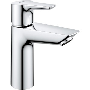 Grohe QuickFix Waschtischarmatur Start Alira M-Size, Chrom, Einhandmischer für Waschbecken.
