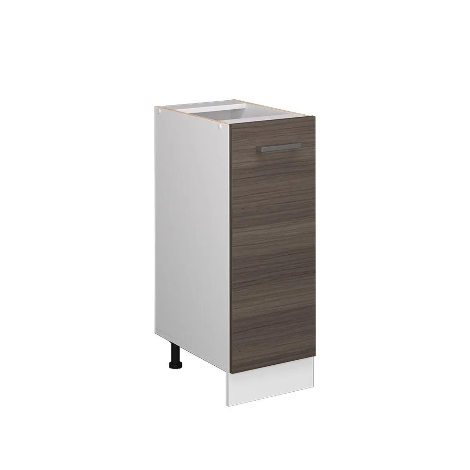 Vicco Apothekerschrank R-Line Medizinschrank für die Küche Grau Weiß 30 cm ohne Arbeitsplatte