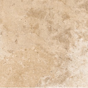 Beige Feinsteinzeug Bodenfliese Impero, 60x60 cm, matte Steinoptik für Innenräume.