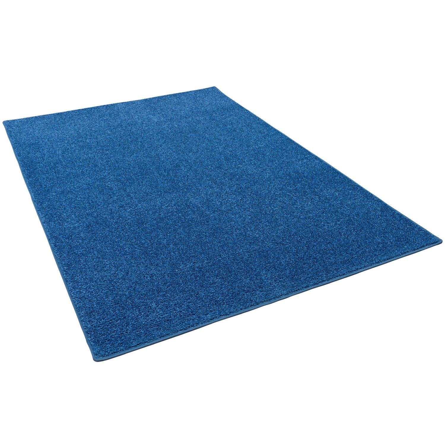 Snapstyle Hochflor Langflor Teppich Cottage Blau 100x300cm günstig online kaufen