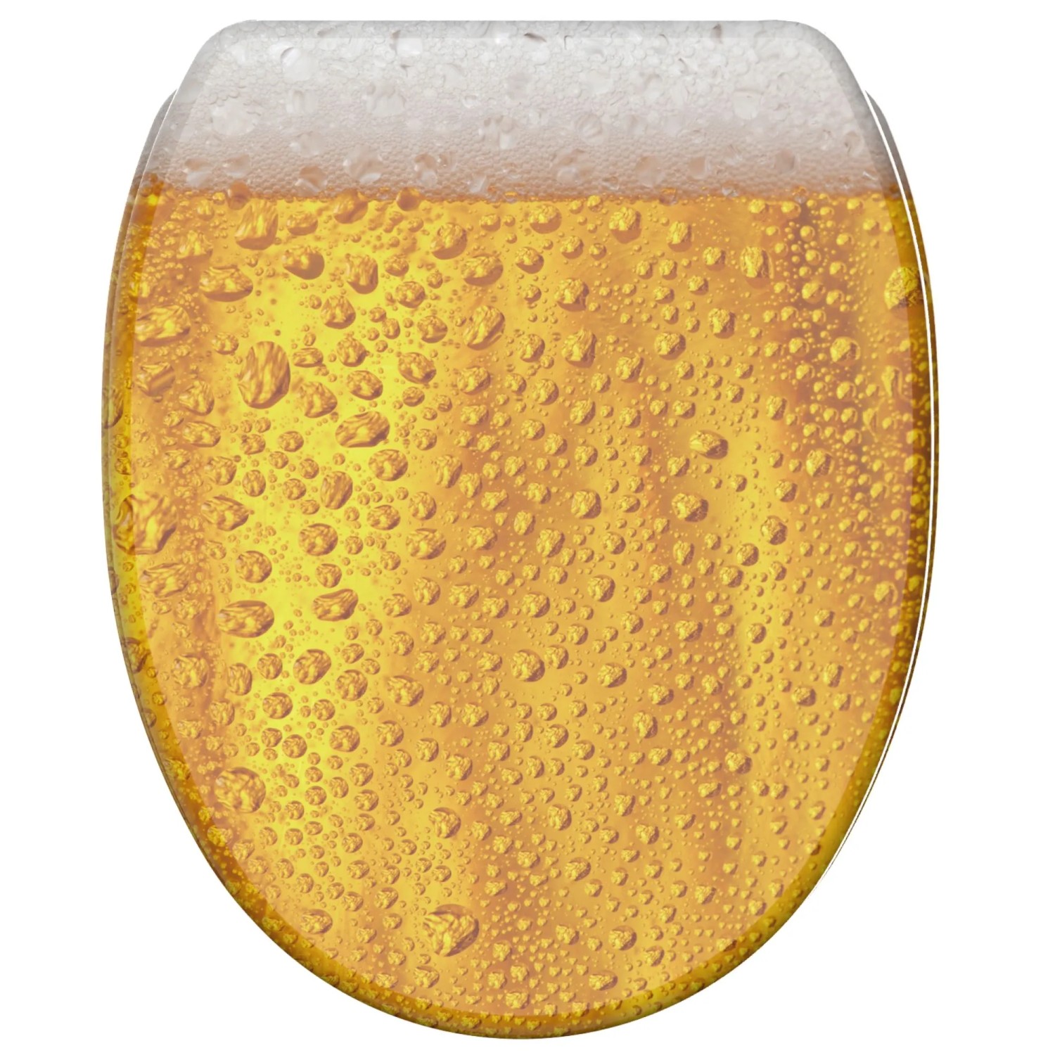 SANILO WC Sitz mit Absenkautomatik Top Fix Bier