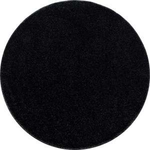 Ayyildiz Kurzflorteppich Ata 7000 Anthrazit Ø 160 cm